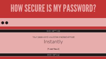 server security tips - dont use insecure passwords