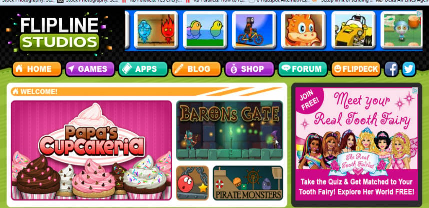 Flipline Studios : Home of Free Games like Papa's Cupcakeria and