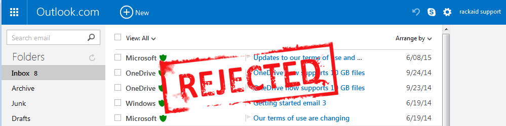 Hotmail Blacklist