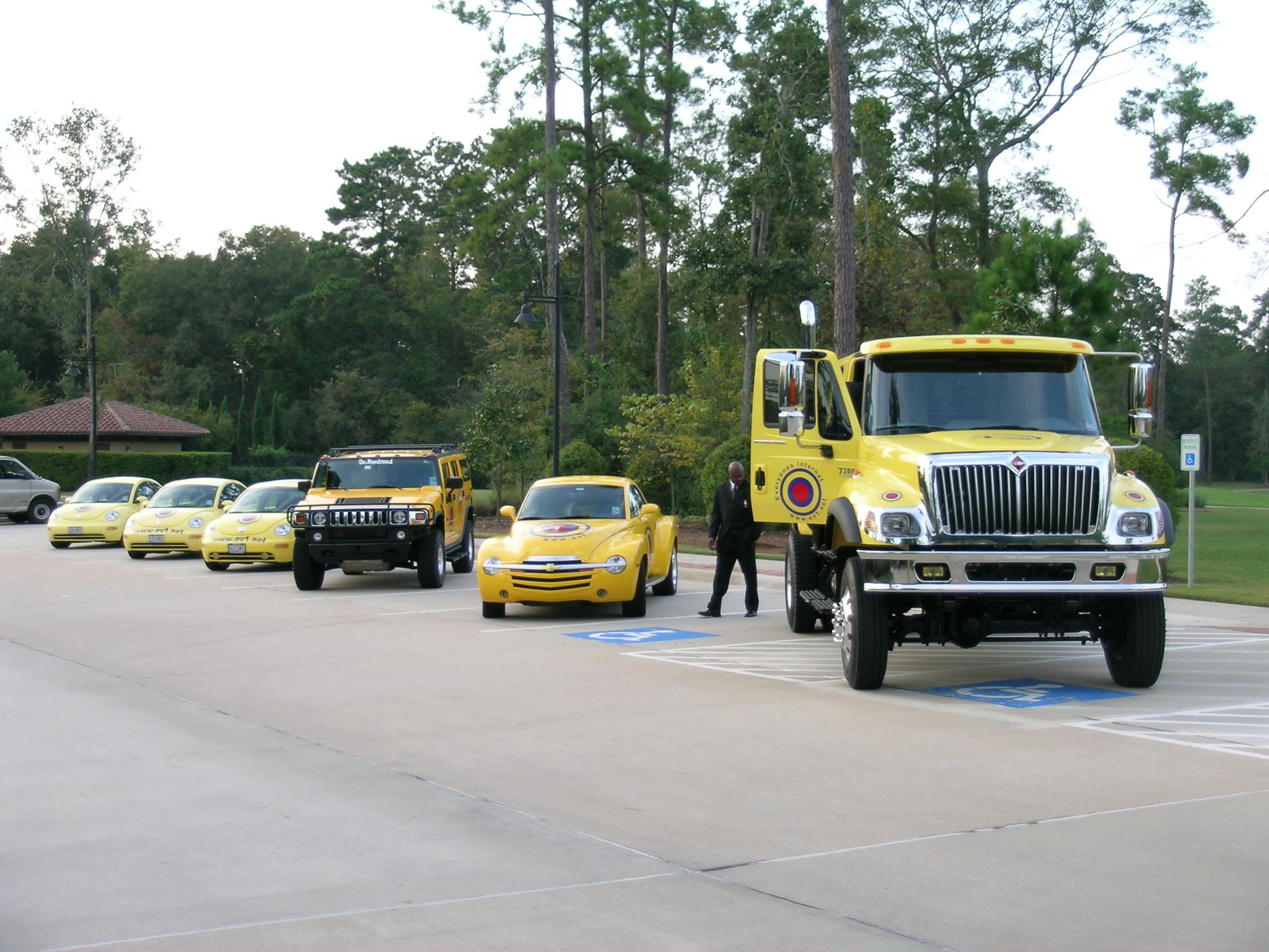 Drop it right after the EV1 story line. Caption something like: EV1 Servers fleet, Houston, circa 2005. Robert Marsh didn't do anything small.